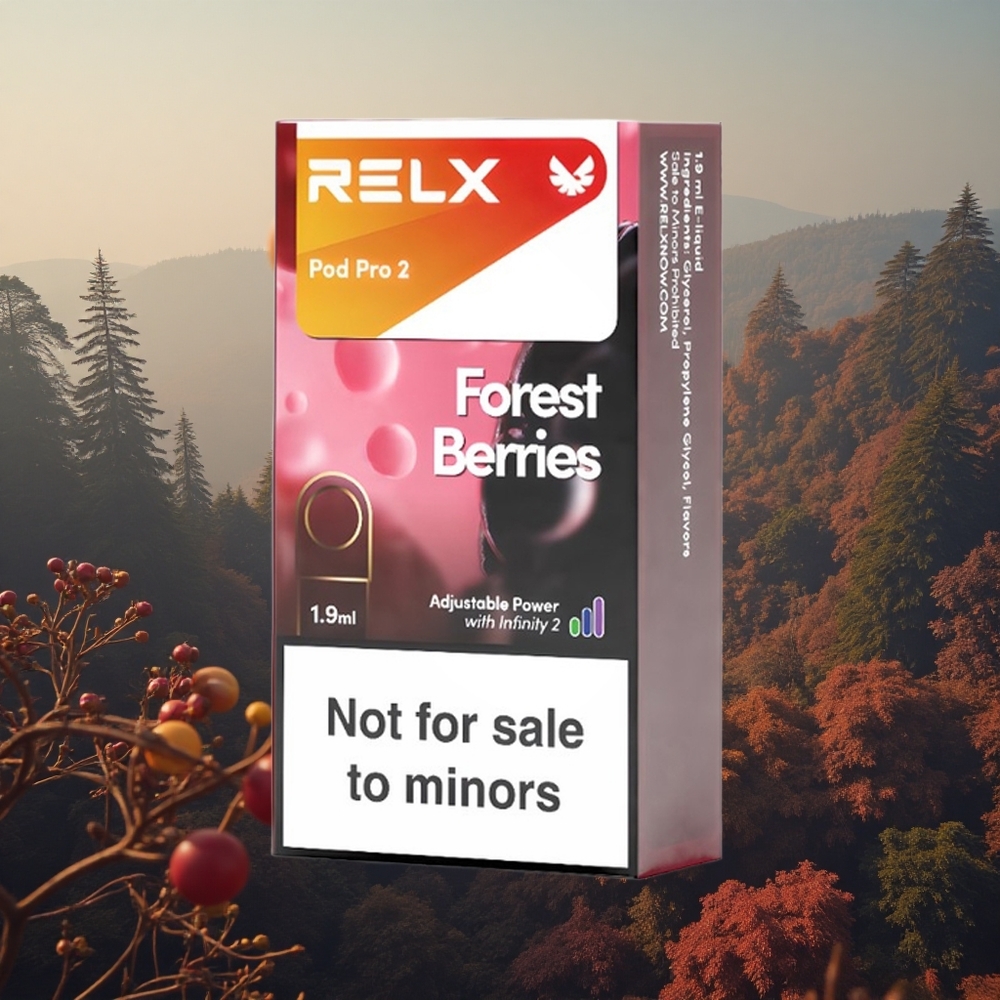 RELX Pod Pro 2 600 Puffs Lesné bobule 1.9ml Slovakia vape wholesale