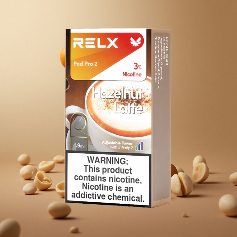 RELX Pod Pro 2 600 Puffs Liesková Latte 1.9ml Slovakia vape wholesale
