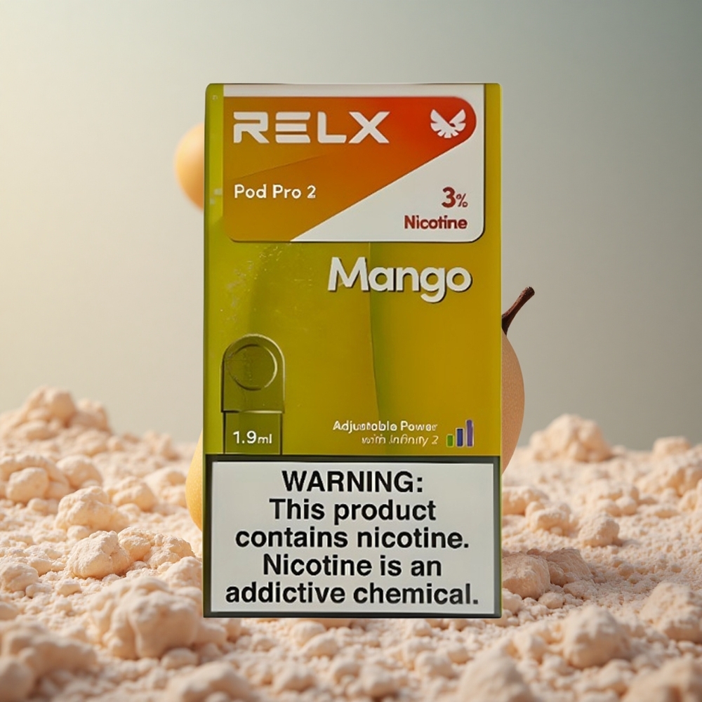 RELX Pod Pro 2 600 Puffs Mango ľad Slovakia vape wholesale