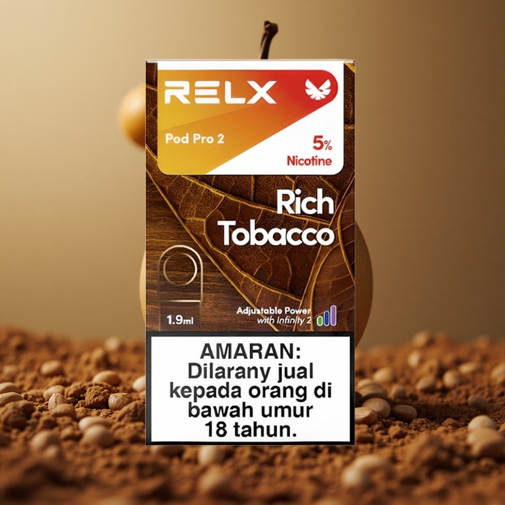 RELX Pod Pro 2 600 Puffs Rich Tabak Slovakia vape wholesale