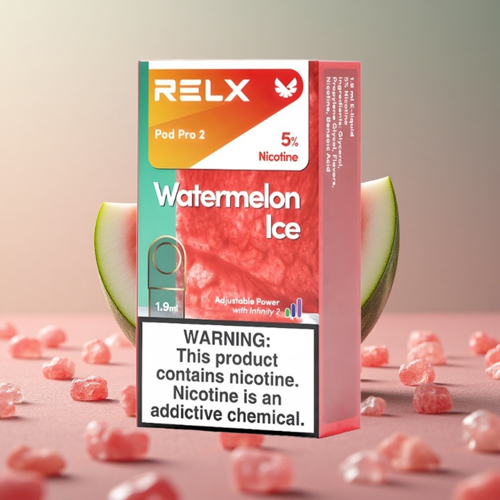 RELX Pod Pro 2 600 Puffs Vodový melón Ľad Slovakia vape wholesale