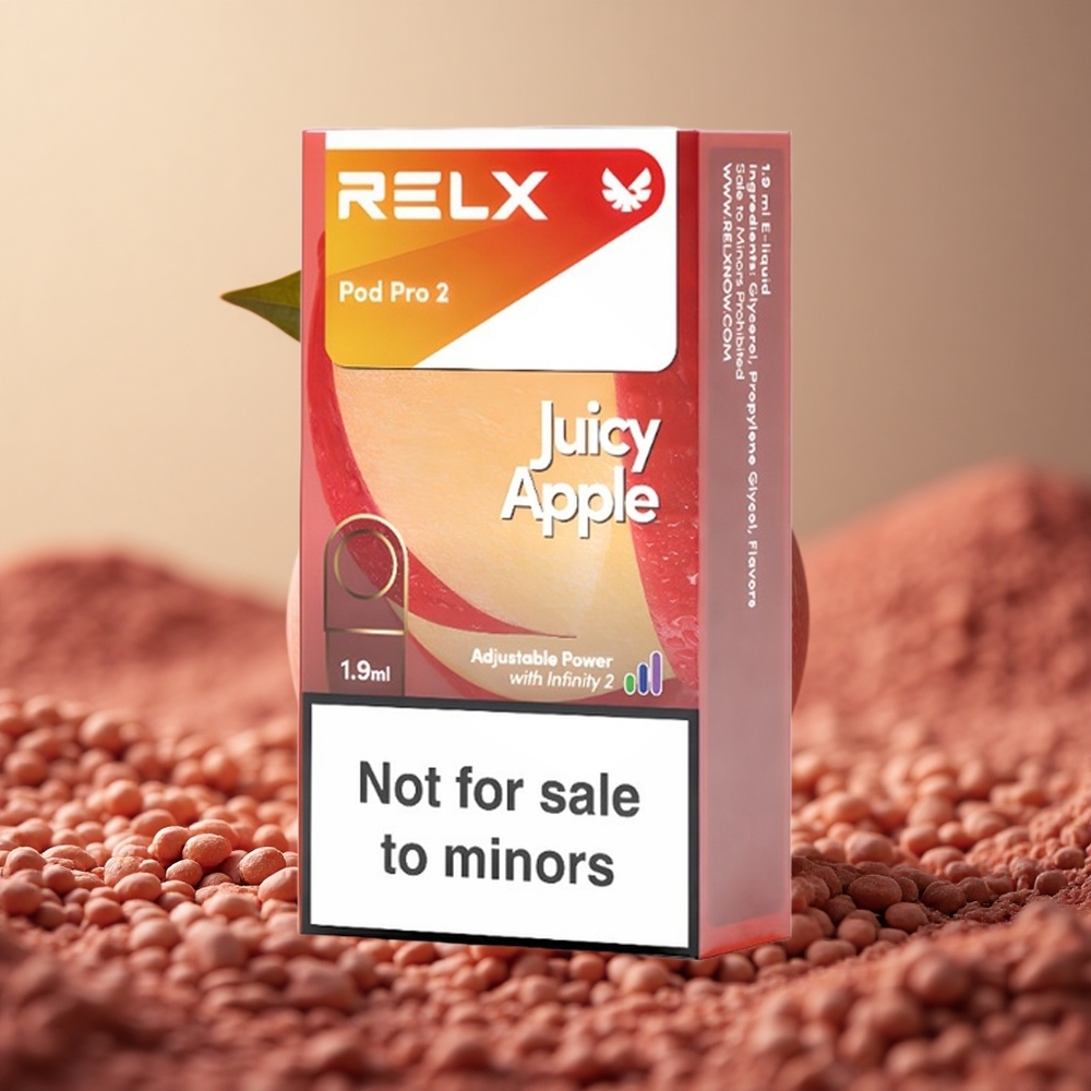 RELX Pod Pro 2 600 Puffs Šťavnaté jablko 1.9ml Slovakia vape wholesale